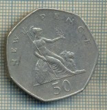 7281 MONEDA- MAREA BRITANIE - 50 NEW PENCE -anul 1980 -starea ce se vede, Europa