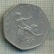 7281 MONEDA- MAREA BRITANIE - 50 NEW PENCE -anul 1980 -starea ce se vede