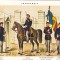 bnk cp Uniforme ale armatei romane - lot 5 cp necirculate