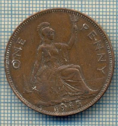 7289 MONEDA- MAREA BRITANIE - 1 PENNY -anul 1945 -starea ce se vede