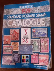 Carte filatelie Catalog Scott 1999, volumul V inclusiv ROMANIA cote netto foto