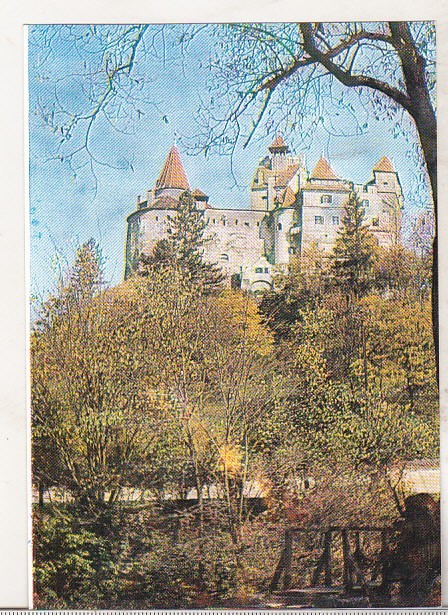 bnk cp Castelul Bran - Vedere dinspre sud - necirculata