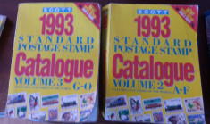 Carte filatelie Catalog Scott 1993, volumele II si III cote netto in USD foto