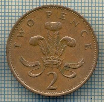 7296 MONEDA- MAREA BRITANIE - 2 PENCE -anul 1988 -starea ce se vede foto