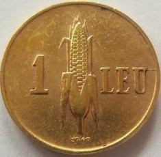 Moneda 1 Leu - ROMANIA, anul 1938 *cod 2996 foto