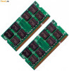 KIT DUAL CHANNEL MEMORIE RAM LAPTOP 2GB (2x1GB) DDR2 667MHZ PC2 5300-555 5300s