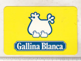 bnk cld Calendar de buzunar 1999 - Gallina Blanca