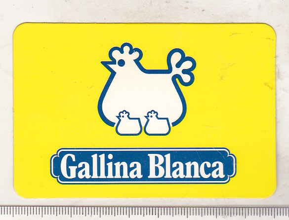 bnk cld Calendar de buzunar 1999 - Gallina Blanca