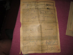 scrisoare de trasura 1943 c3 foto