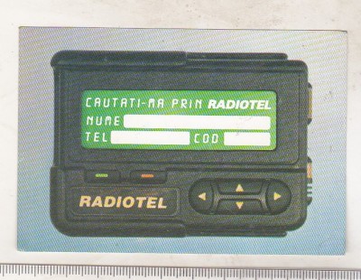 bnk cld Calendar de buzunar 1995 - Radiotel foto