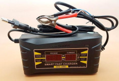 Redresor baterii auto, 12V 6 Ah, reconditionare acumulatori sulfata?i foto