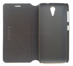 HUSA TOC FLIP COVER CARTE DIN PIELE ECO PENTRU HTC DESIRE 620 foto