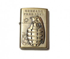 Bricheta tip - Zippo - Grenade Free Zone foto