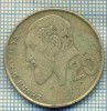 7316 MONEDA- CYPRU - 20 CENTS -anul 1991 -starea ce se vede, Europa