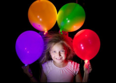 Baloane cu LED: set 10 bucati foto