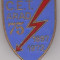 Insigna aniversara 1897-1972 75 ani C.E.T Arad