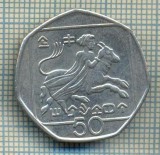 7318 MONEDA- CYPRU - 50 CENTS -anul 1994 -starea ce se vede, Europa