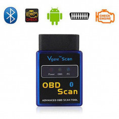 Interfata Tester Diagnoza Bluetooth Mini OBD2 V1.5 ELM327 CAN-BUS Scaner Torque foto