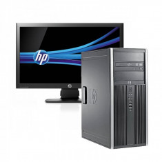 Calculator HP 8200 Elite Tower, Intel Core i5-2500 3.30 GHz, 4 GB DDR 3, 250GB SATA, DVD-RW + Monitor HP LE2202x foto
