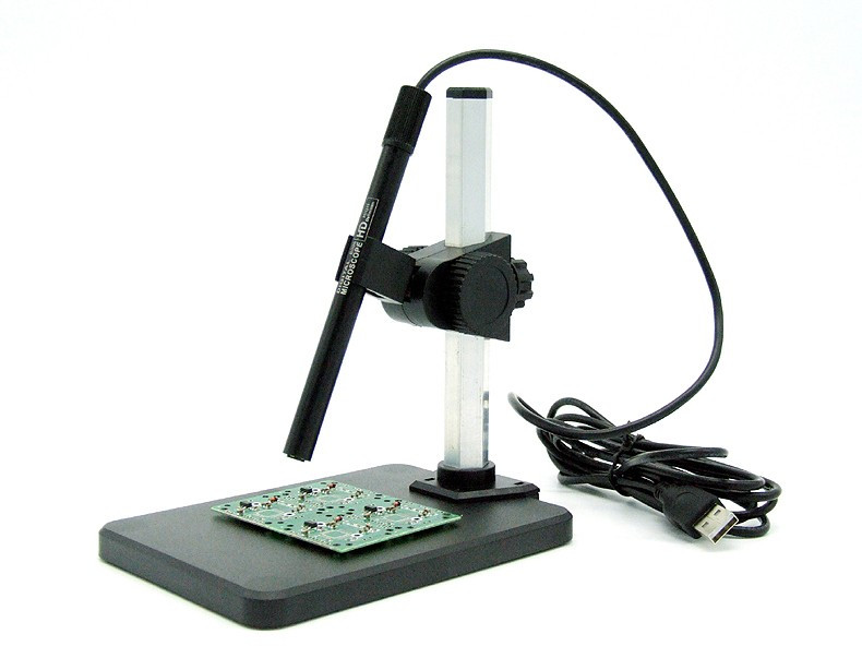 Microscop video digital PIX USB 1000X REAL(!) 2MB CMOS STAND SPECIAL SMD  +CADOU! | Okazii.ro