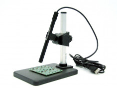 Microscop video digital PIX USB 1000X REAL(!) 2MB CMOS STAND SPECIAL SMD +CADOU! foto