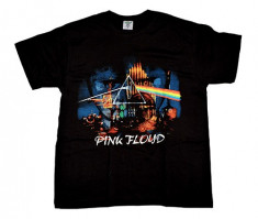 Tricou ROCK Pink Floyd - The Dark Side Of The Moon - model 2 foto