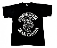 Tricou ROCK 180gr. Sons Of Anarchy - California foto