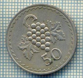 7315 MONEDA- CYPRU - 50 CENTS -anul 1963 -starea ce se vede