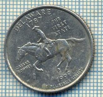 7342 MONEDA- S.U.A. -QUARTER DOLLAR-anul 1999 P- DELAWARE -starea ce se vede foto
