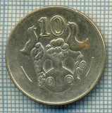 7308 MONEDA- CYPRU - 10 CENTS -anul 2002 -starea ce se vede, Europa