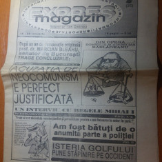 ziarul expres magazin 16-22 ianuarie 1991-interviu cu regele mihai