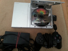 Sony playstation 2 ps2 ps 2complet+ 1 joc actiune impuscaturi sau aventura cadou foto