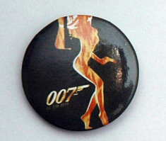 Insigna &amp;quot; Agentul 007 &amp;quot; ...OFERTA !! foto