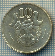 7307 MONEDA- CYPRU - 10 CENTS -anul 2004 -starea ce se vede
