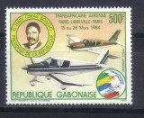 Gabon 1984, Aviatie, serie neuzată, MNH