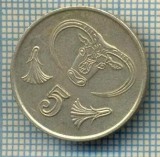 7314 MONEDA- CYPRU - 5 CENTS -anul 1990 -starea ce se vede