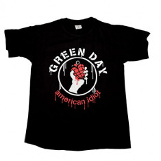 Tricou Green Day - American Idiot - model 2 foto