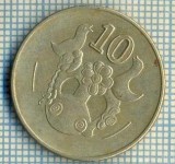 7309 MONEDA- CYPRU - 10 CENTS -anul 2002 -starea ce se vede, Europa