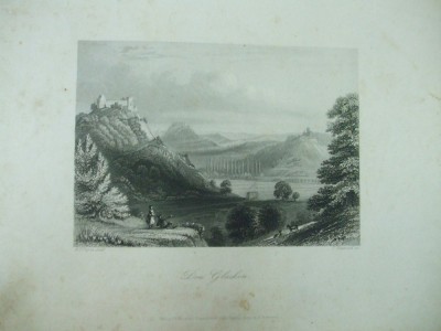 Gravura 3 asemanatoare Drei Gleichen A. H. Payne T. Heawood Leipzig Dresden foto