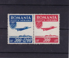 ROMANIA 1946 LP 200 OSP P. A. SERIE MNH foto