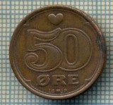 7438 MONEDA- DANEMARKA - 50 ORE - anul 1990 -starea ce se vede, Europa