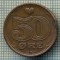 7438 MONEDA- DANEMARKA - 50 ORE - anul 1990 -starea ce se vede