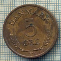 7425 MONEDA- DANEMARKA - 5 ORE - anul 1965 -starea ce se vede