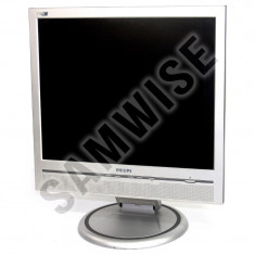 Monitor LCD Philips 17&amp;quot; 170B Grad A 1280 x 1024 8ms DVI VGA Cabluri GARANTIE!! foto