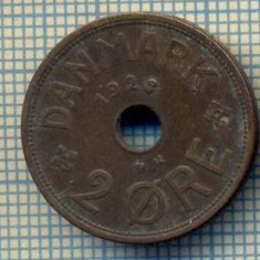 7418 MONEDA- DANEMARKA - 2 ORE - anul 1928 -starea ce se vede