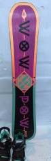 placa snowboard K2 POW WOW 149 cm model 2015 placa test foto