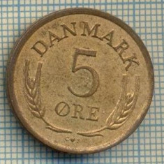 7424 MONEDA- DANEMARKA - 5 ORE - anul 1965 -starea ce se vede