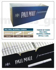 1.000 tuburi Pall Mall Multifiltru cu Carbon Tuburi de tigari pentru tutun foto