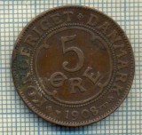 7429 MONEDA- DANEMARKA - 5 ORE - anul 1908 -starea ce se vede, Europa