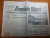 Ziarul romania libera 4-5 noiembrie 1990
